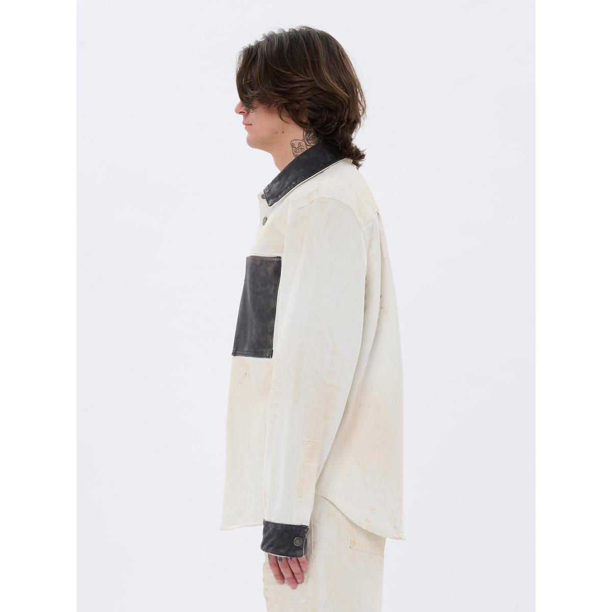 Haikure Arno Pollock White Shirt