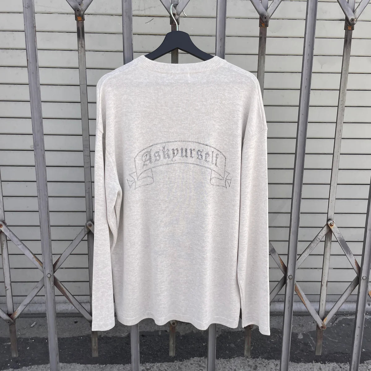 ASKYURSELF - FOOTBALL KNIT JERSEY LS