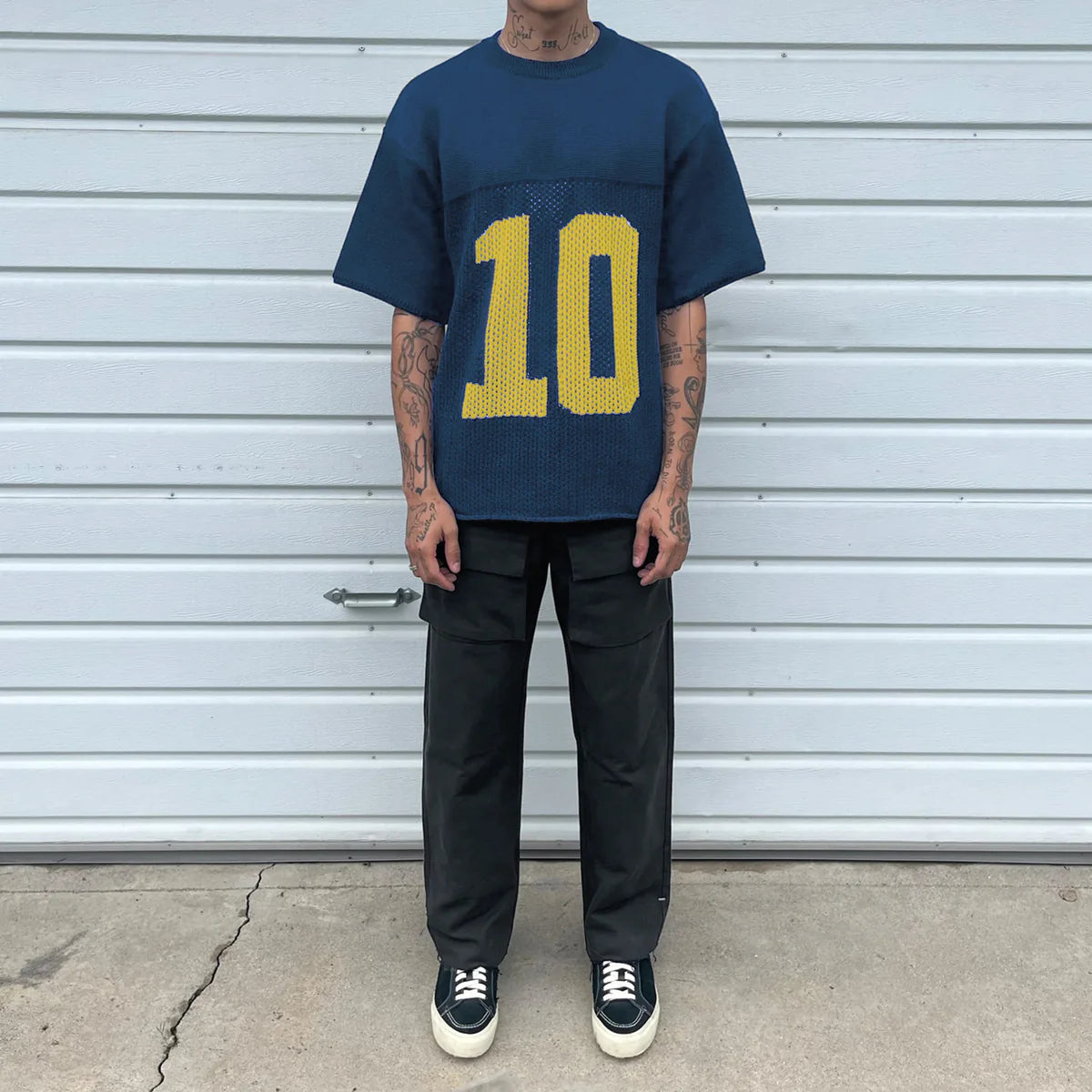 ASKYURSELF - KNIT MESH JERSEY V2