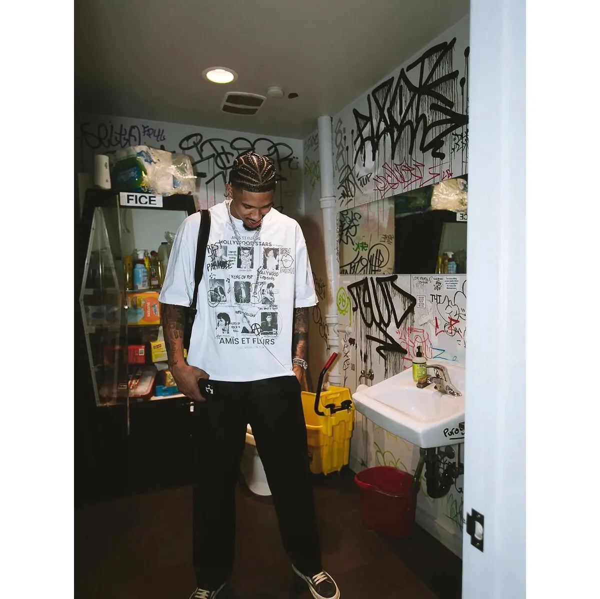 Amis Et Fleurs Hollywood Stars T-shirt