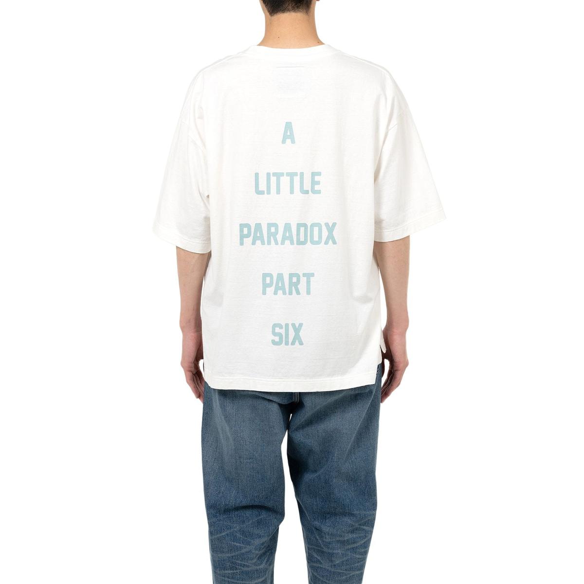 Maison Mihara White Dog Printed T-shirt