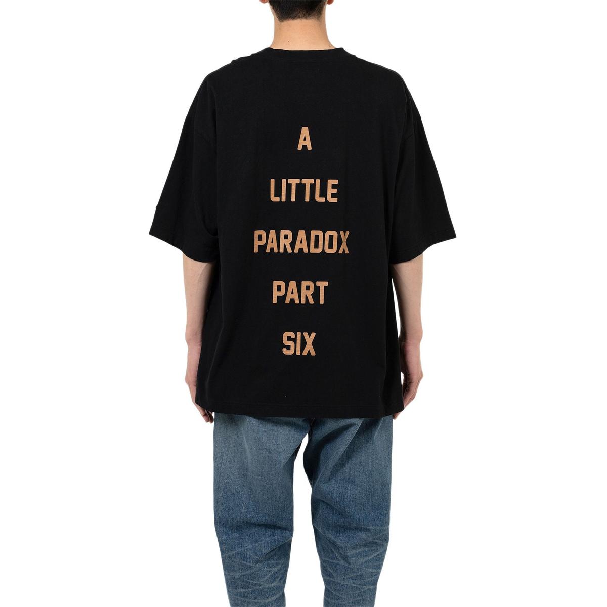 Maison Mihara Black Dog Printed T-shirt