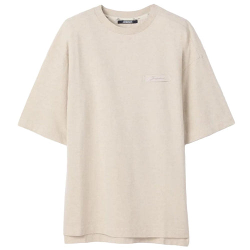 Jacquemus Ruban T-Shirt in Light Beige