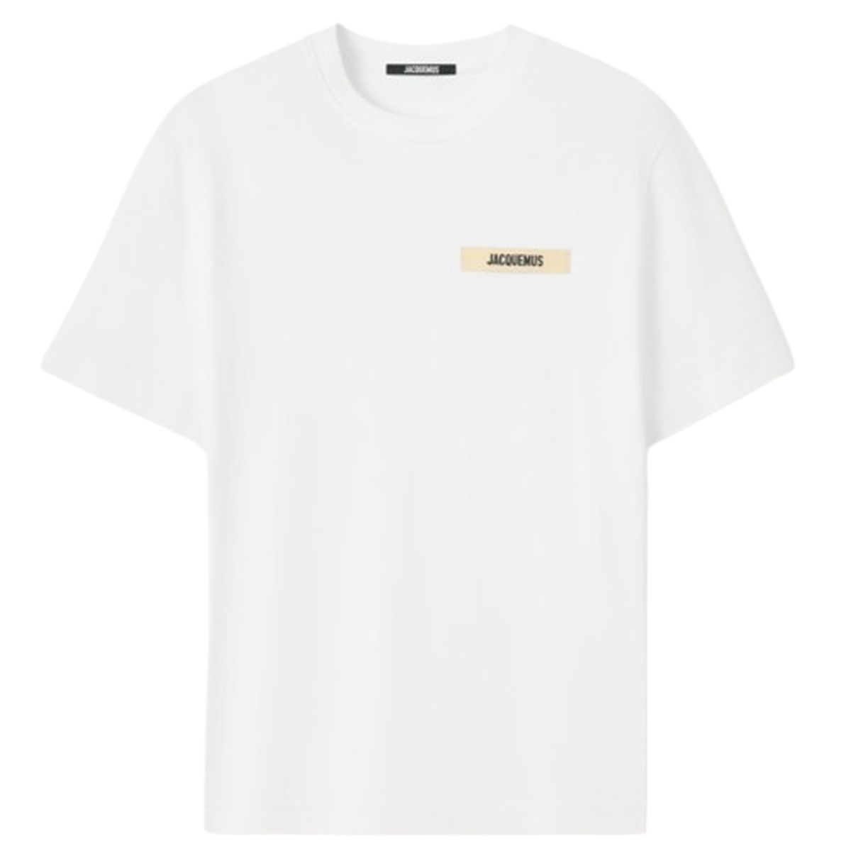 Jacquemus Grosgrain Logo T-Shirt in White