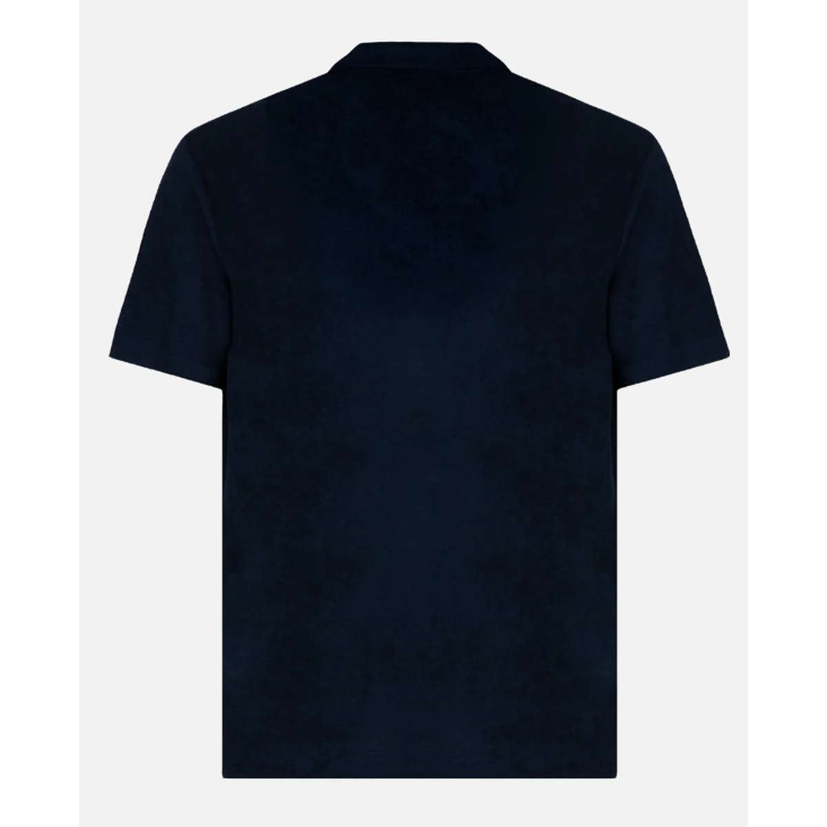 MC2 Saint Barth Jeremy Cotton Terry-Effect Blue Navy Polo T-Shirt