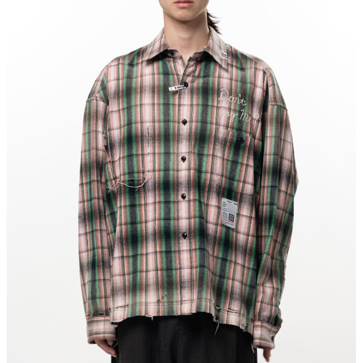 Maison Mihara Vintage Like Check Shirt