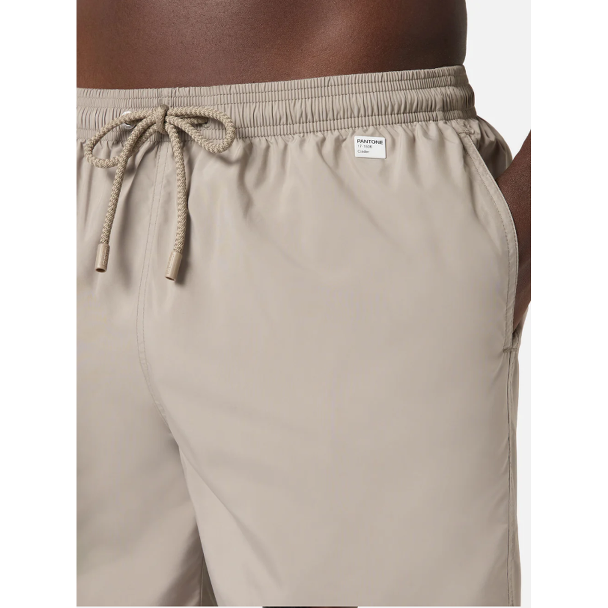 MC2 Saint Barth Lighting Pantone Swim Shorts in Beige | Special Edition