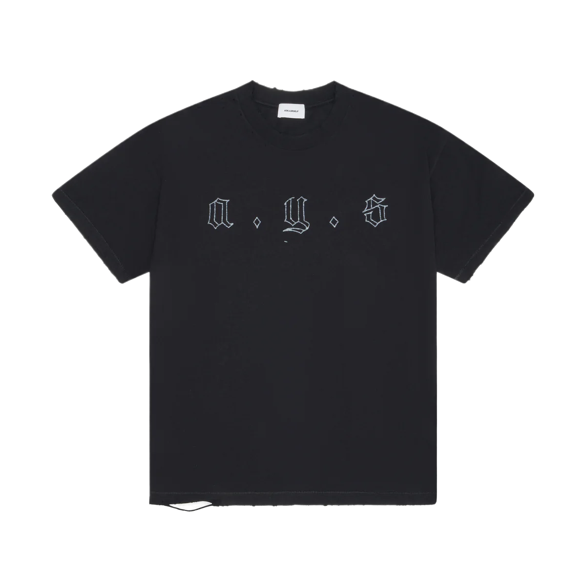 ASKYURSELF - MARKED DISTRESSED SUMMER T-SHIRT