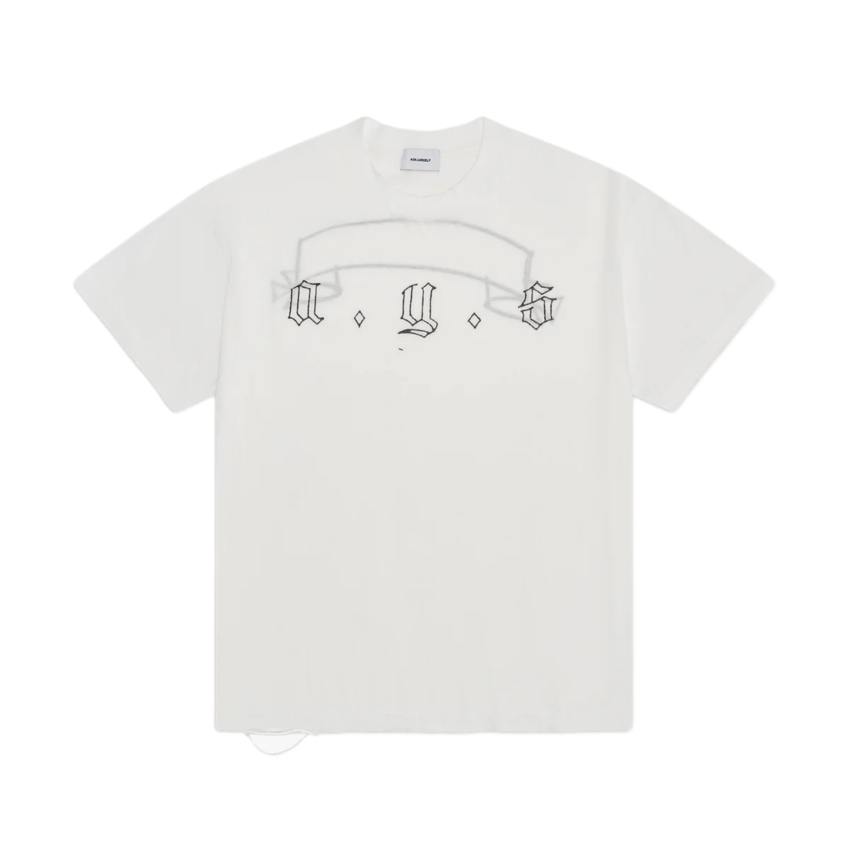 ASKYURSELF - MARKED DISTRESSED SUMMER T-SHIRT