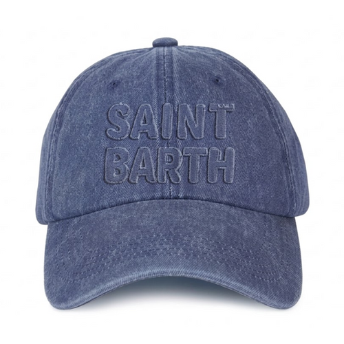 MC2 Saint Barth Baseball Cap in Washed Blue