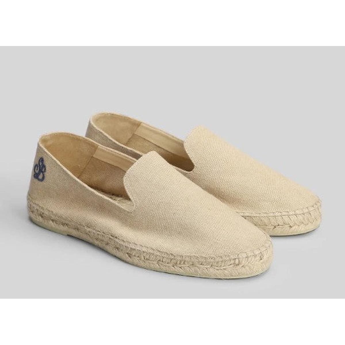 MC2 Saint Barth Miro Canvas Espadrilles in Beige