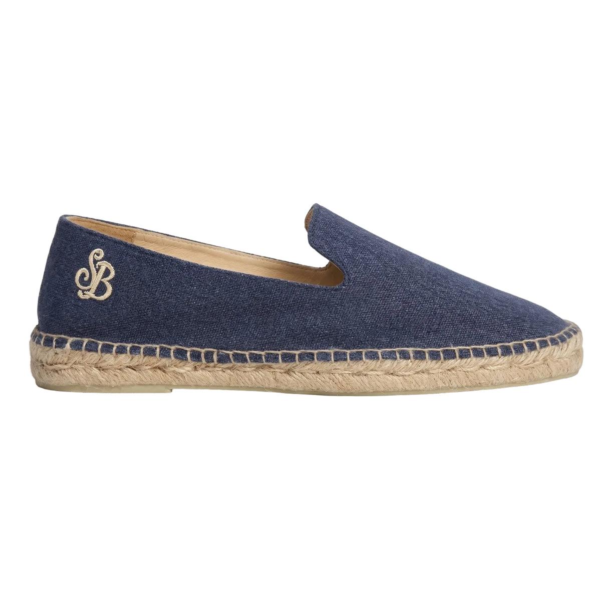 MC2 Saint Barth Miro Canvas Espadrilles in Blue