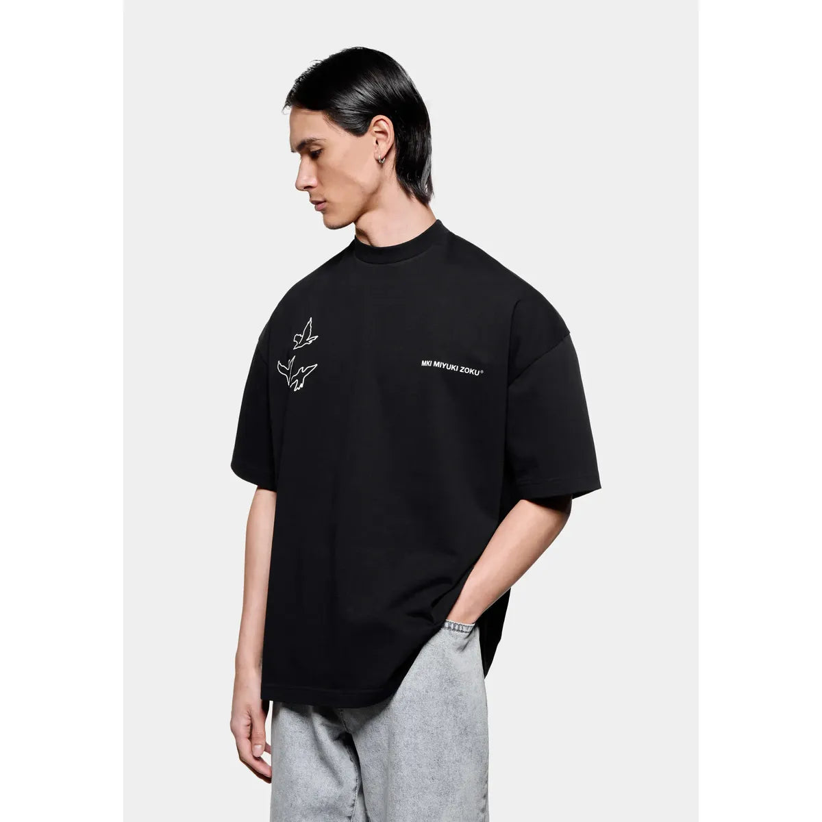 MKI Flight T-Shirt in Black
