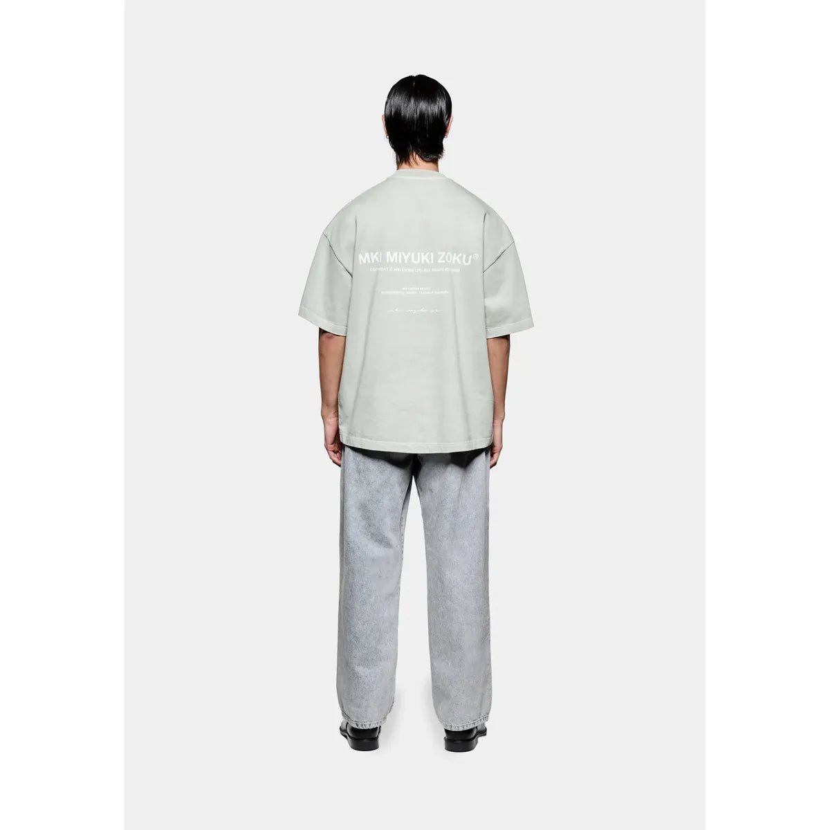 MKI Design Studio T-Shirt in Pigment Cement
