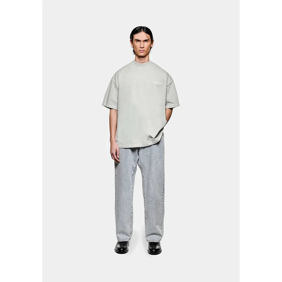 MKI Design Studio T-Shirt in Pigment Cement