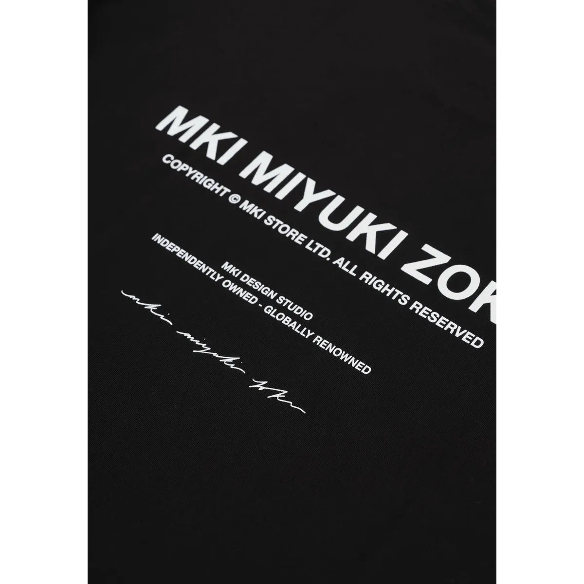 MKI Design Studio T-Shirt in Black