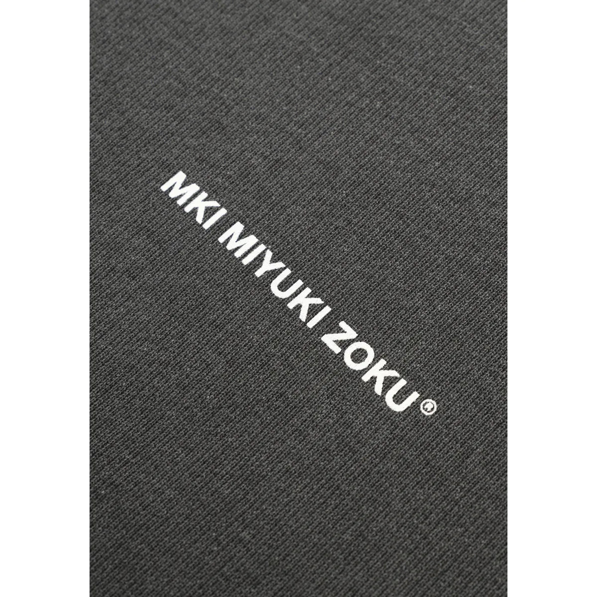 MKI Uniform Zip Hoodie in Pigment Black
