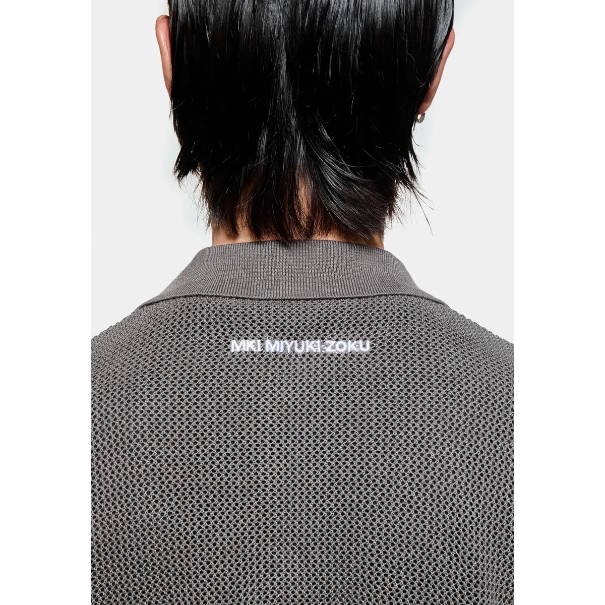 MKI Linen Loose Knit Cardigan in Espresso