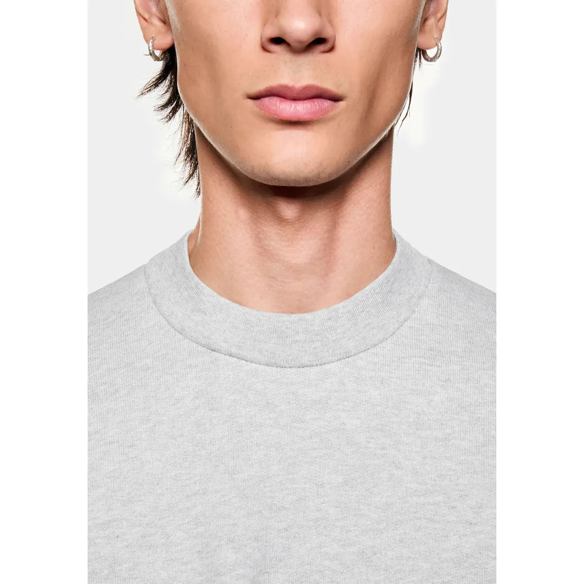 MKI 800 GSM SUPERWEIGHT GREY CREWNECK