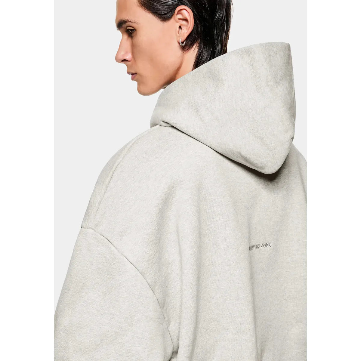 MKI 800 GSM SUPERWEIGHT OATMEAL HOODY