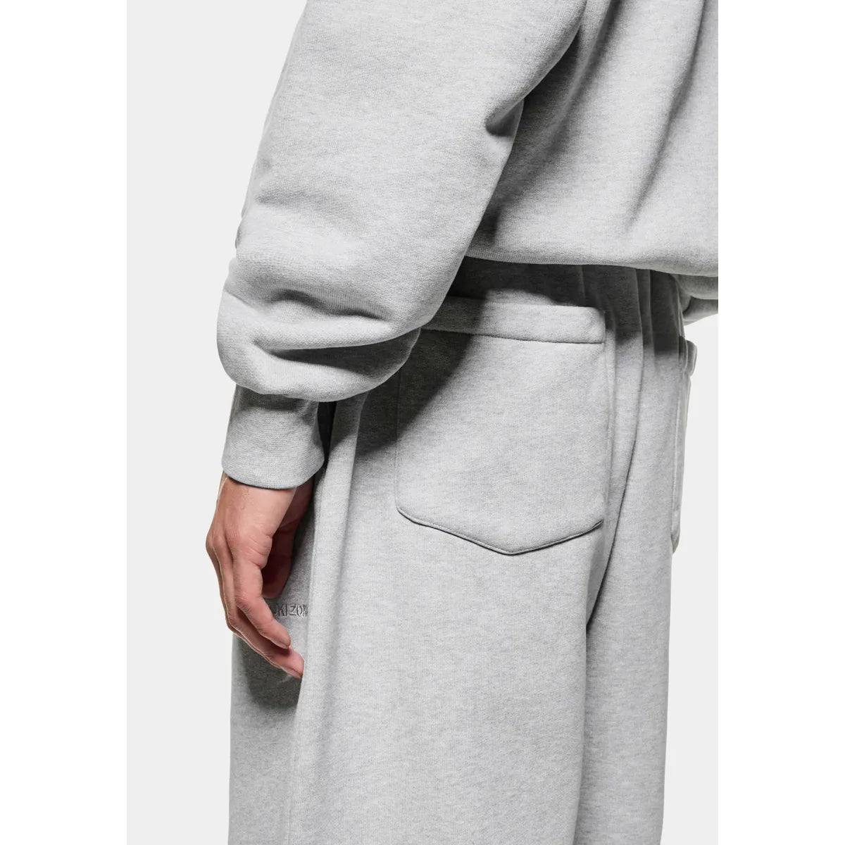 MKI 800 GSM SUPERWEIGHT GREY HOODY