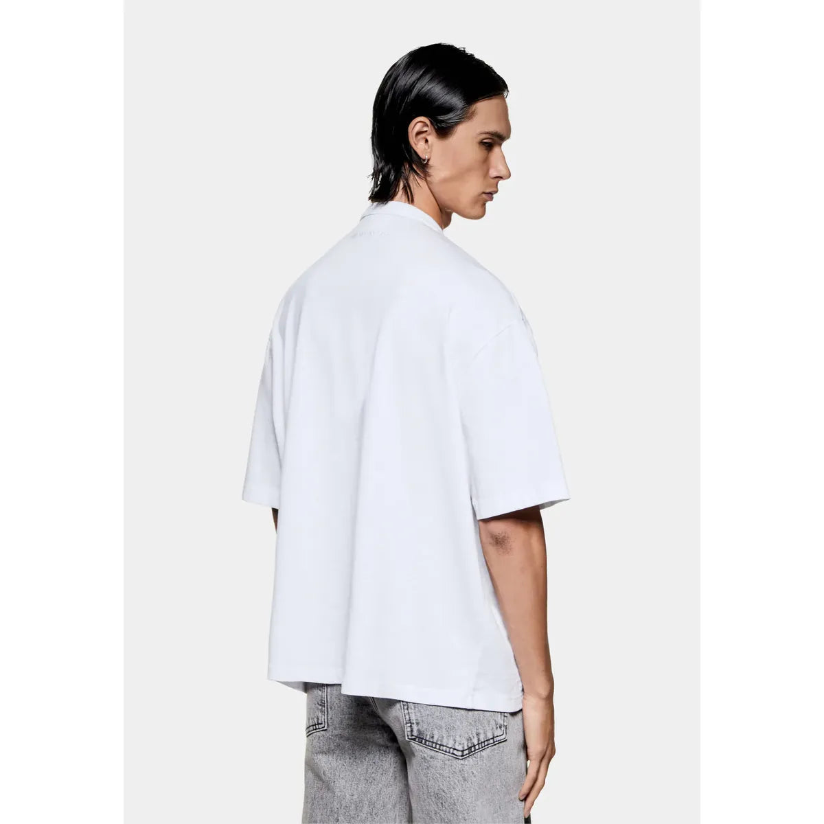 MKI 220 GSM SLUB WHITE T-SHIRT