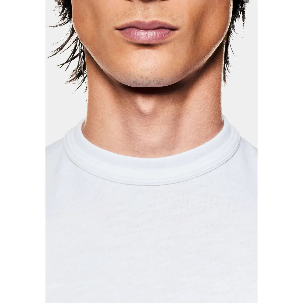 MKI 220 GSM SLUB WHITE T-SHIRT