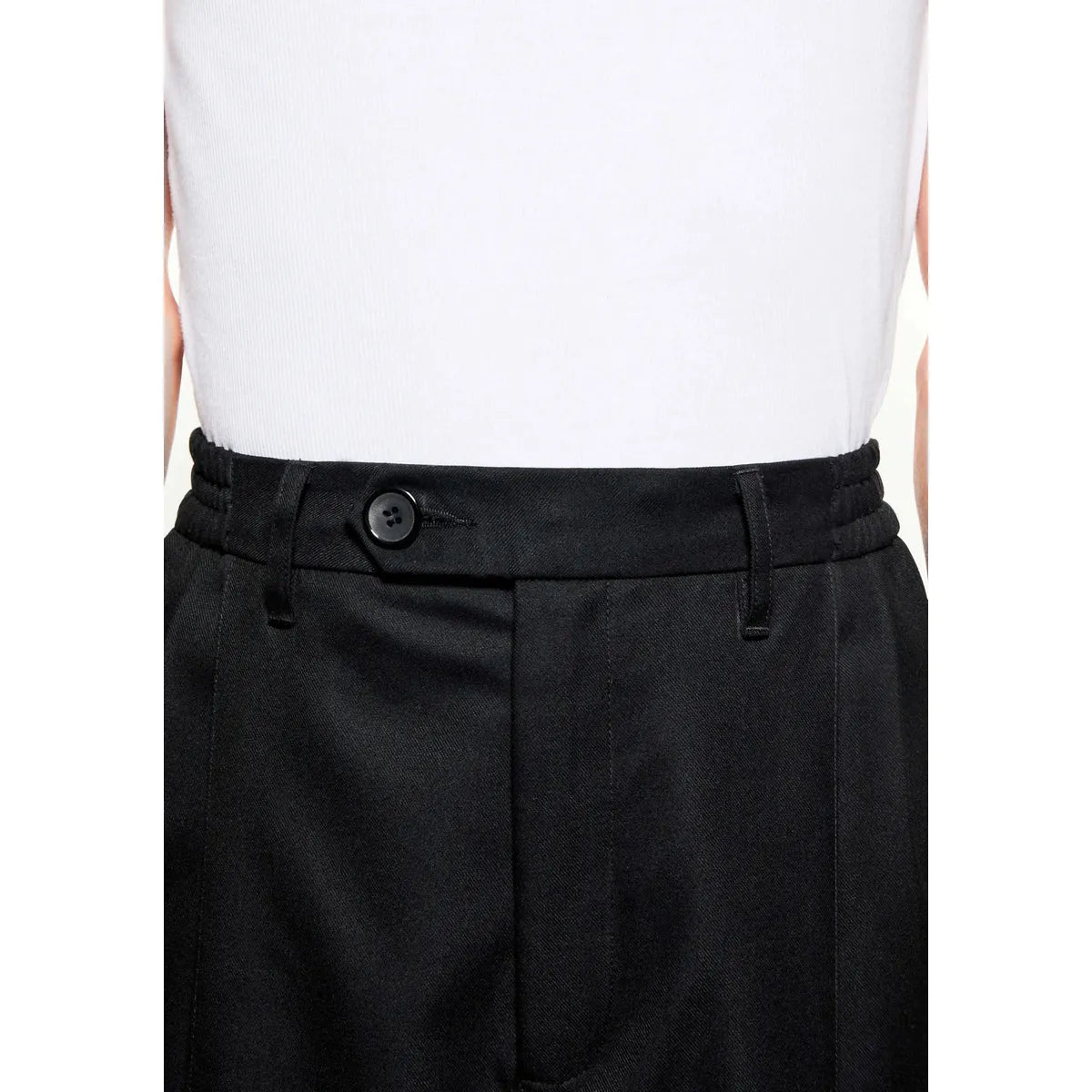 MKI V2 WIDE LEG SUIT BLACK PANTS