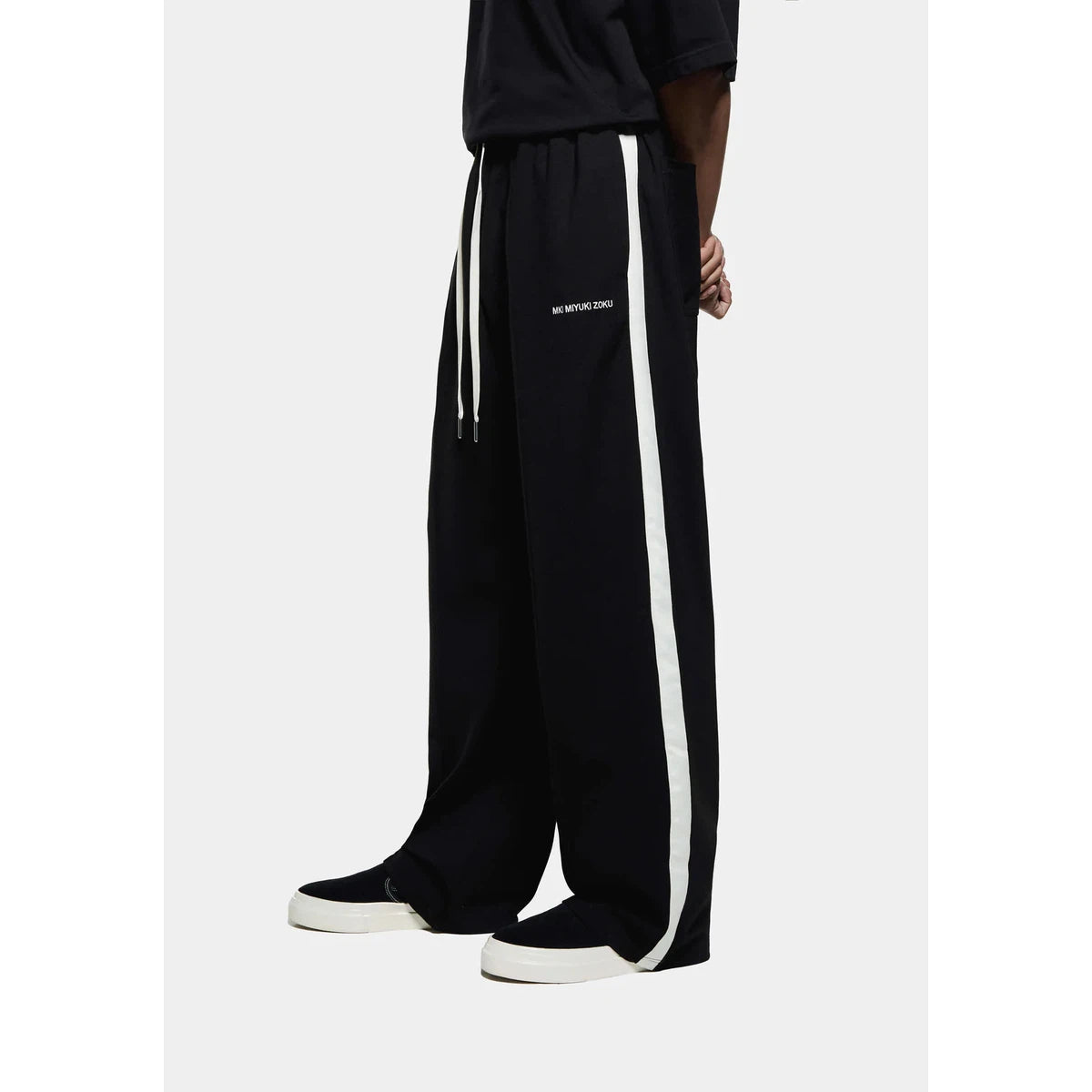 MKI WIDE FIT POLY TRACK PANTS