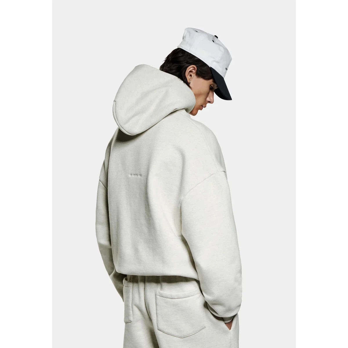 MKI 800 GSM SUPERWEIGHT HOODY OATMEAL