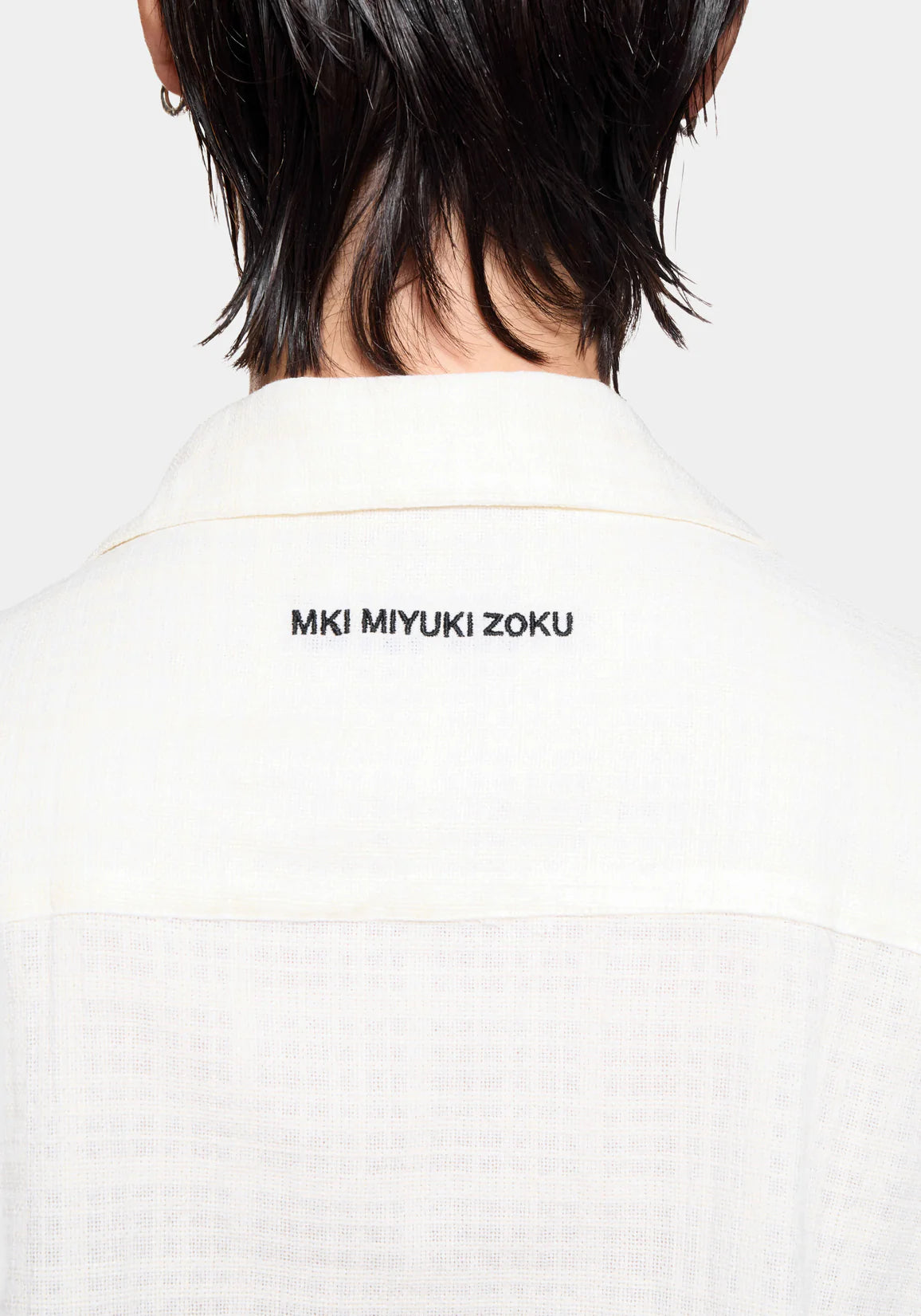 MKI LOOSE WEAVE CHECK VACATION SHIRT