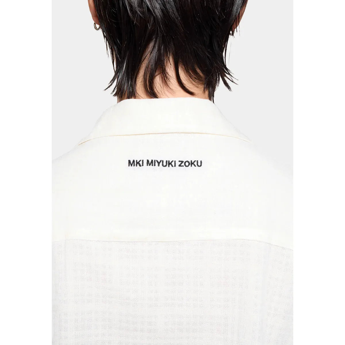 MKI LOOSE WEAVE CHECK VACATION SHIRT