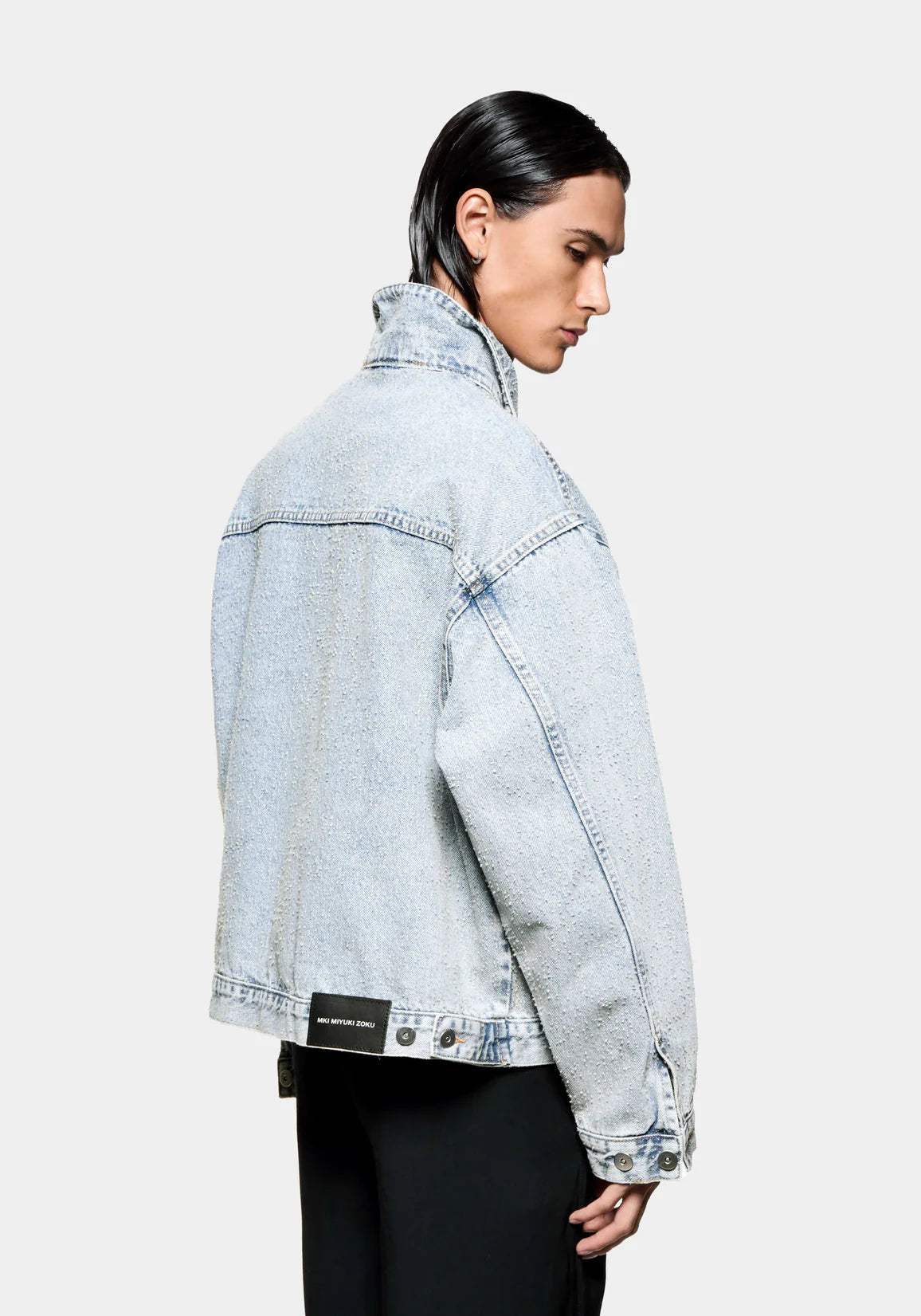 MKI TWISTED WEAVE TRUCKER JACKET