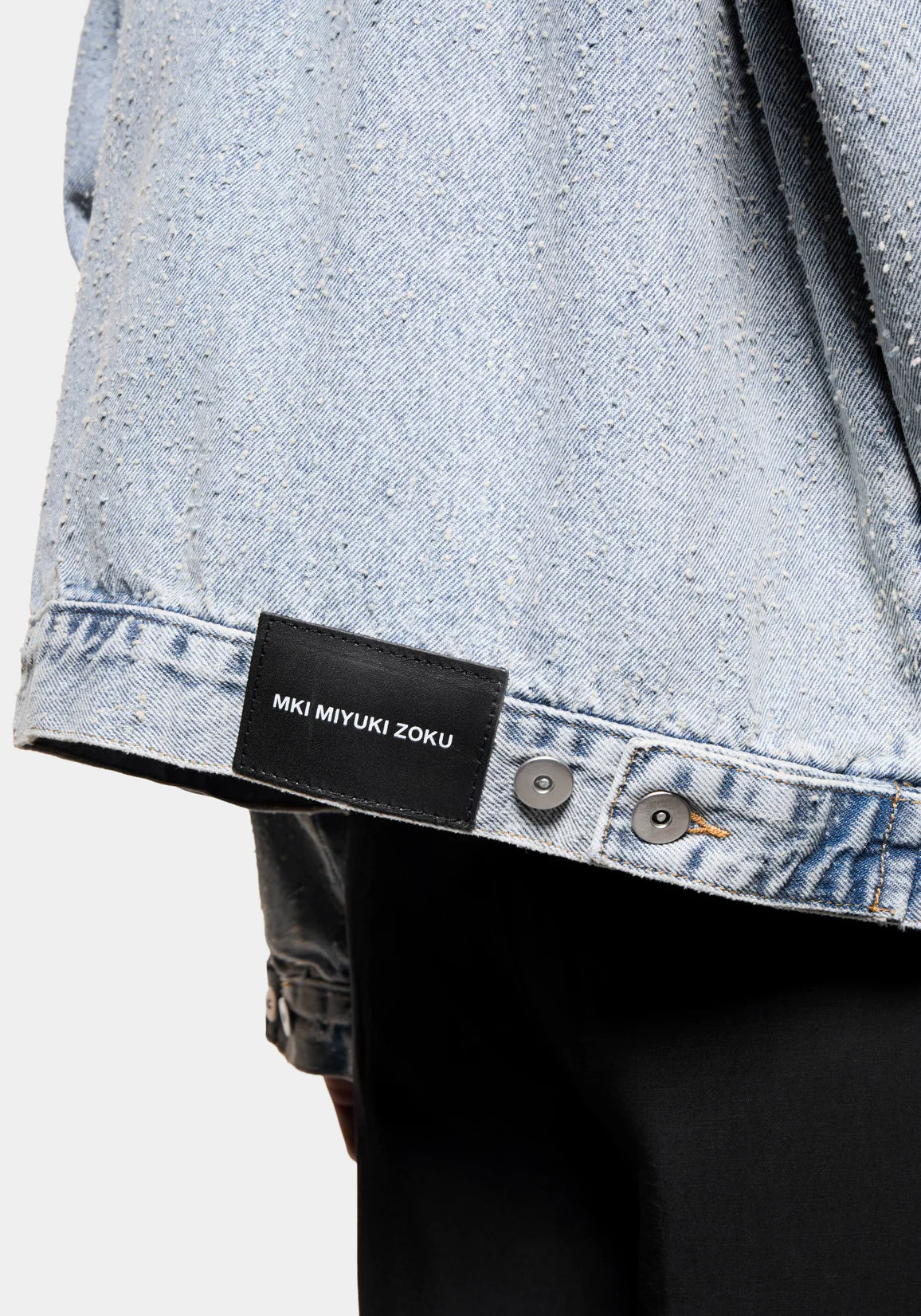 MKI TWISTED WEAVE TRUCKER JACKET