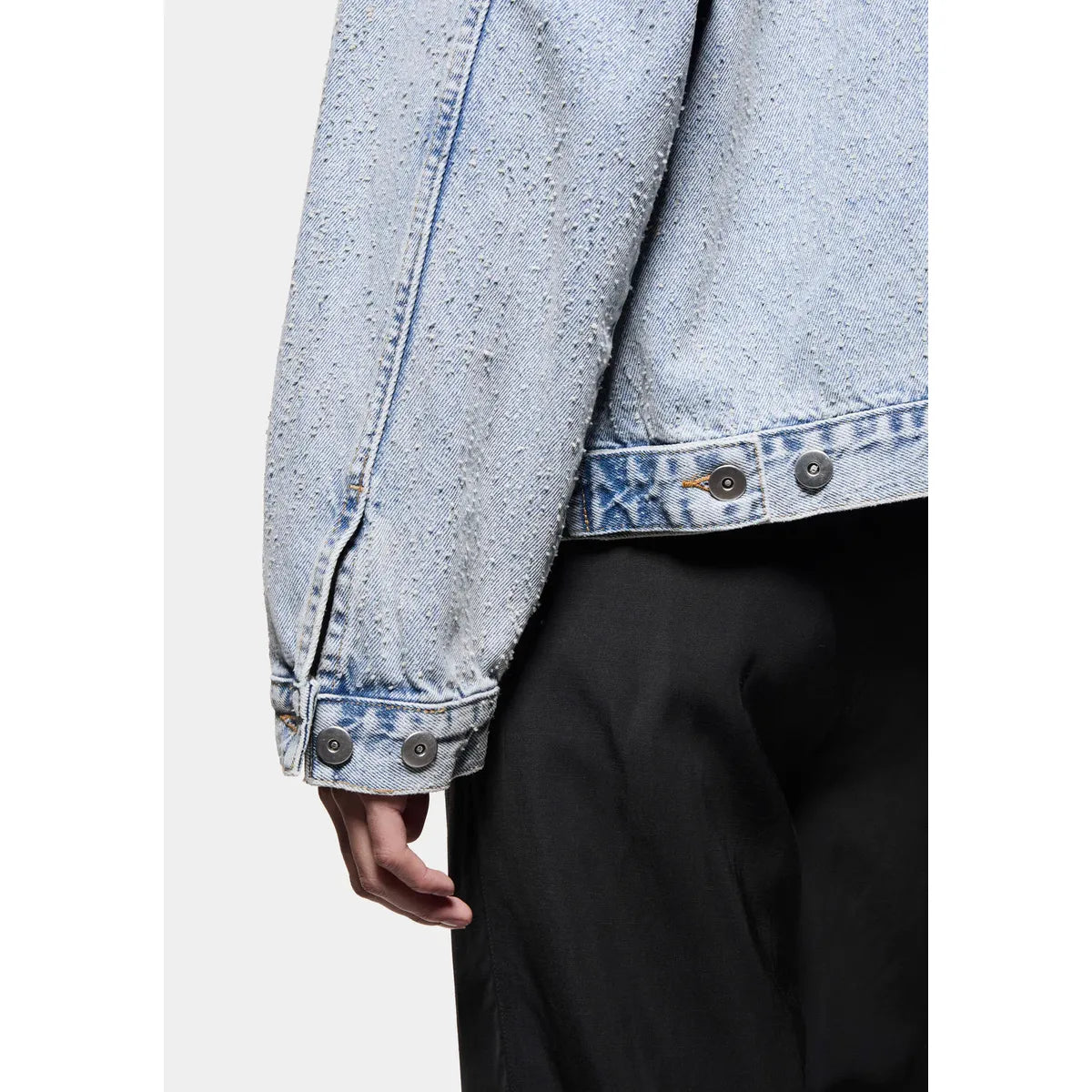 MKI TWISTED WEAVE TRUCKER JACKET