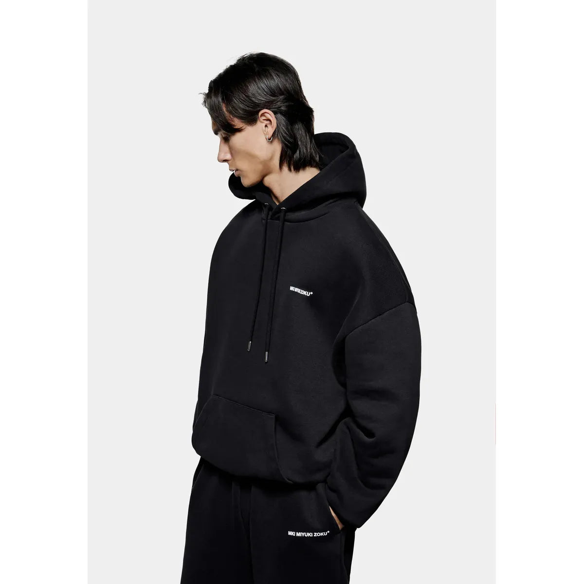 MKI BLACK UNIFORM HOODY