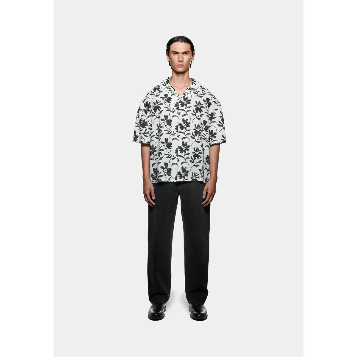MKI FLORAL LINEN VACATION SHIRT