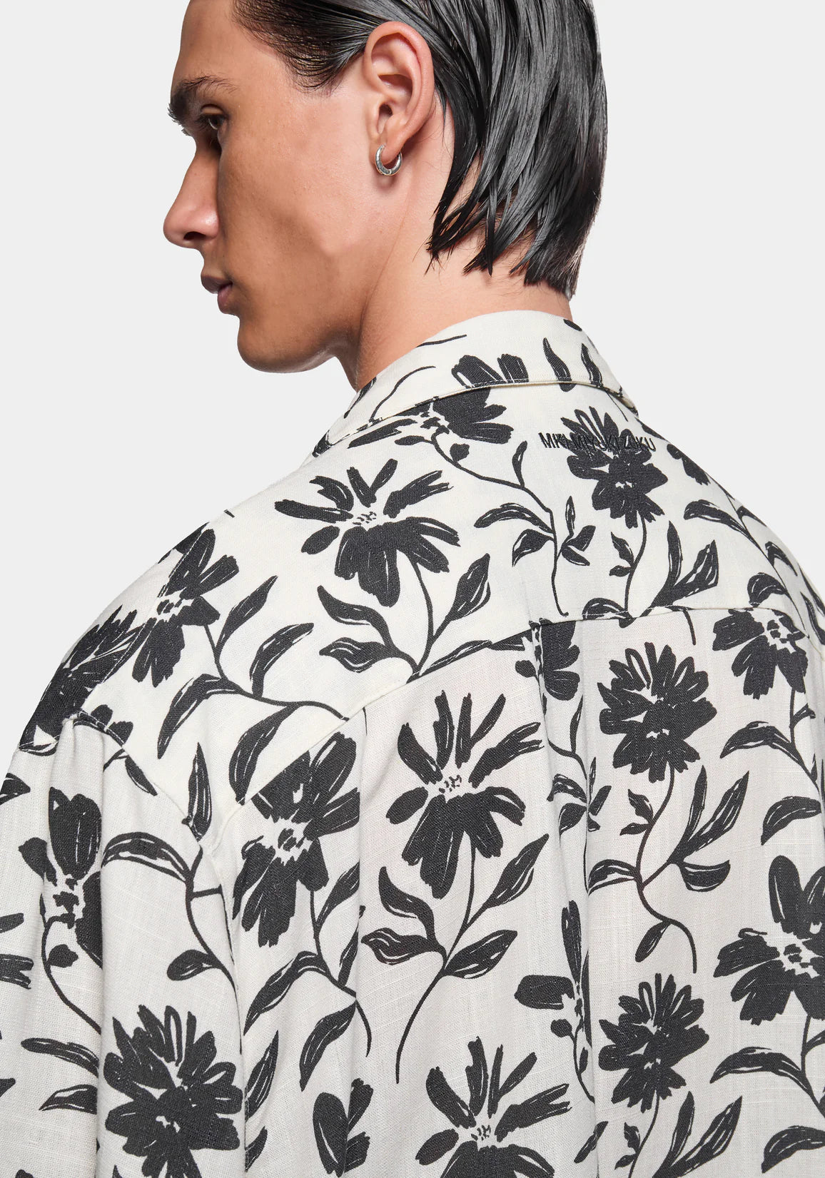 MKI FLORAL LINEN VACATION SHIRT