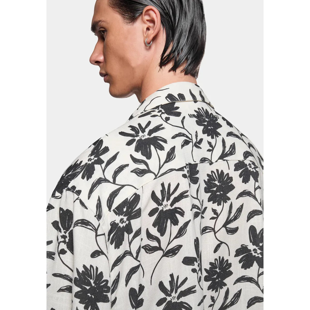 MKI FLORAL LINEN VACATION SHIRT