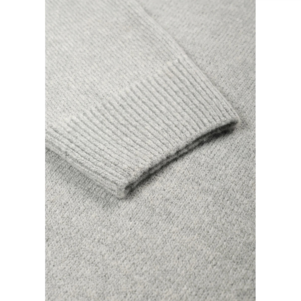 MKI MOHAIR BLEND KNIT CREWNECK GREY