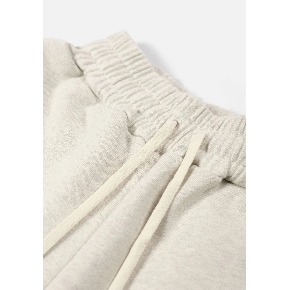 MKI 800 GSM SUPERWEIGHT WIDE LEG JOGGERS OATMEAL