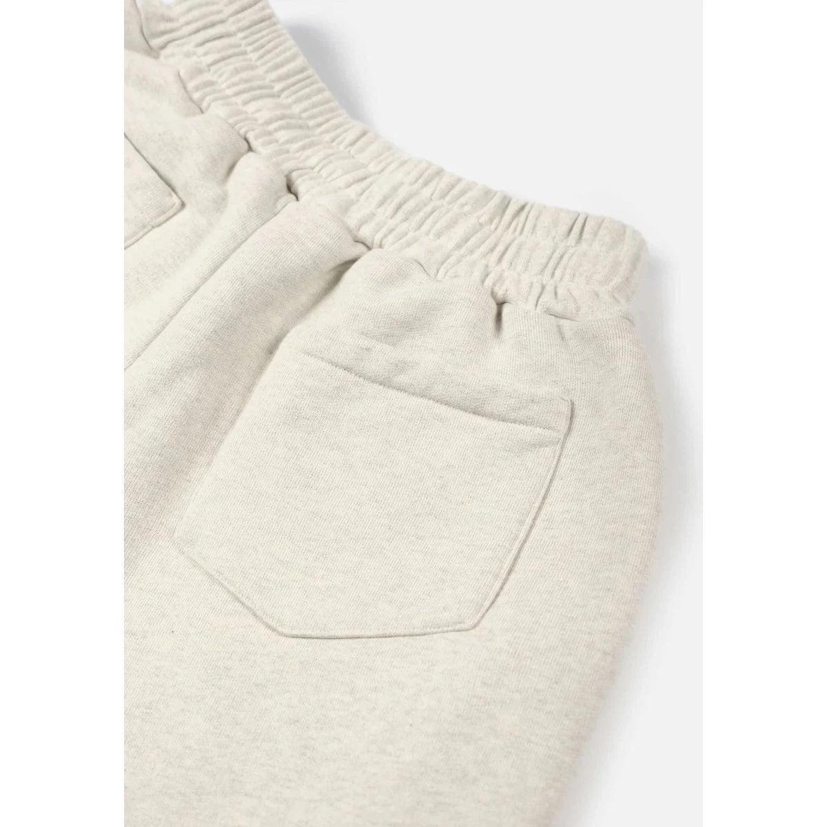 MKI 800 GSM SUPERWEIGHT WIDE LEG JOGGERS OATMEAL