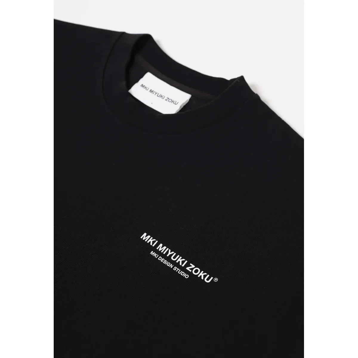 MKI DESIGN STUDIO LONGSLEEVE BLACK T-SHIRT