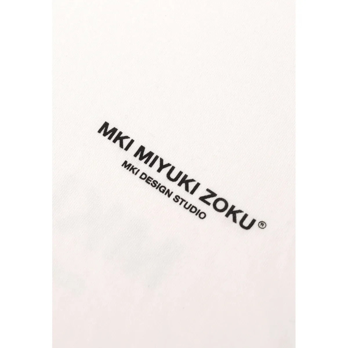 MKI DESIGN STUDIO LONGSLEEVE WHITE T-SHIRT