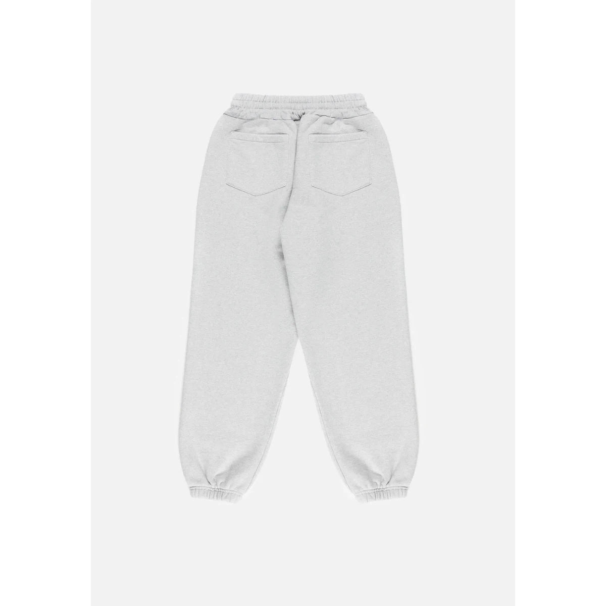 MKI 800 GSM SUPERWEIGHT WIDE LEG JOGGERS GREY