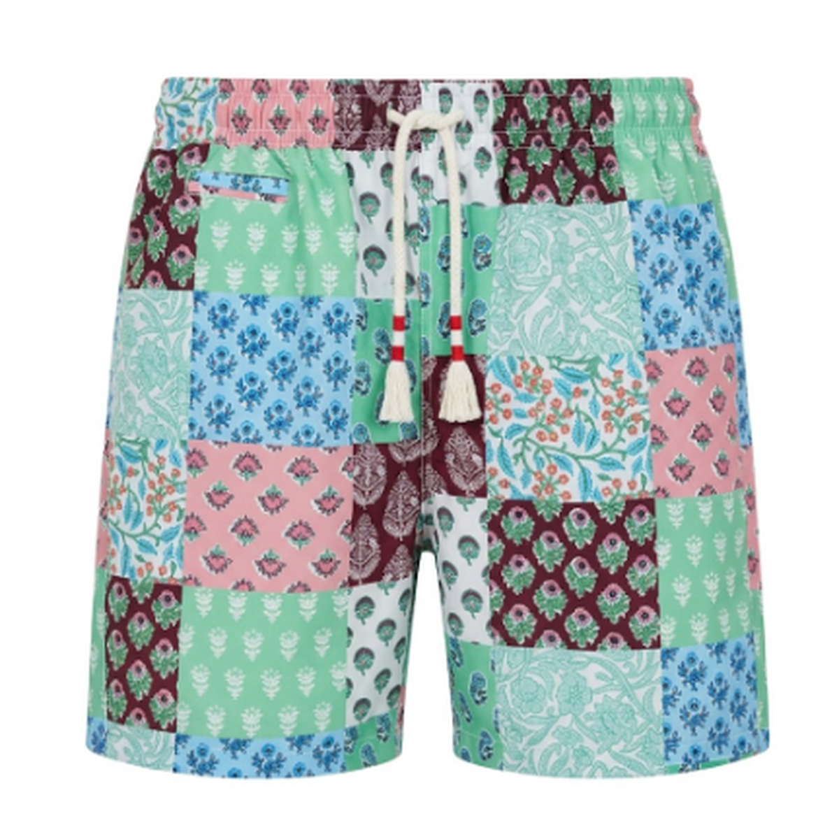 MC2 Saint Barth Caprese Swim Shorts in Flower Patch Print