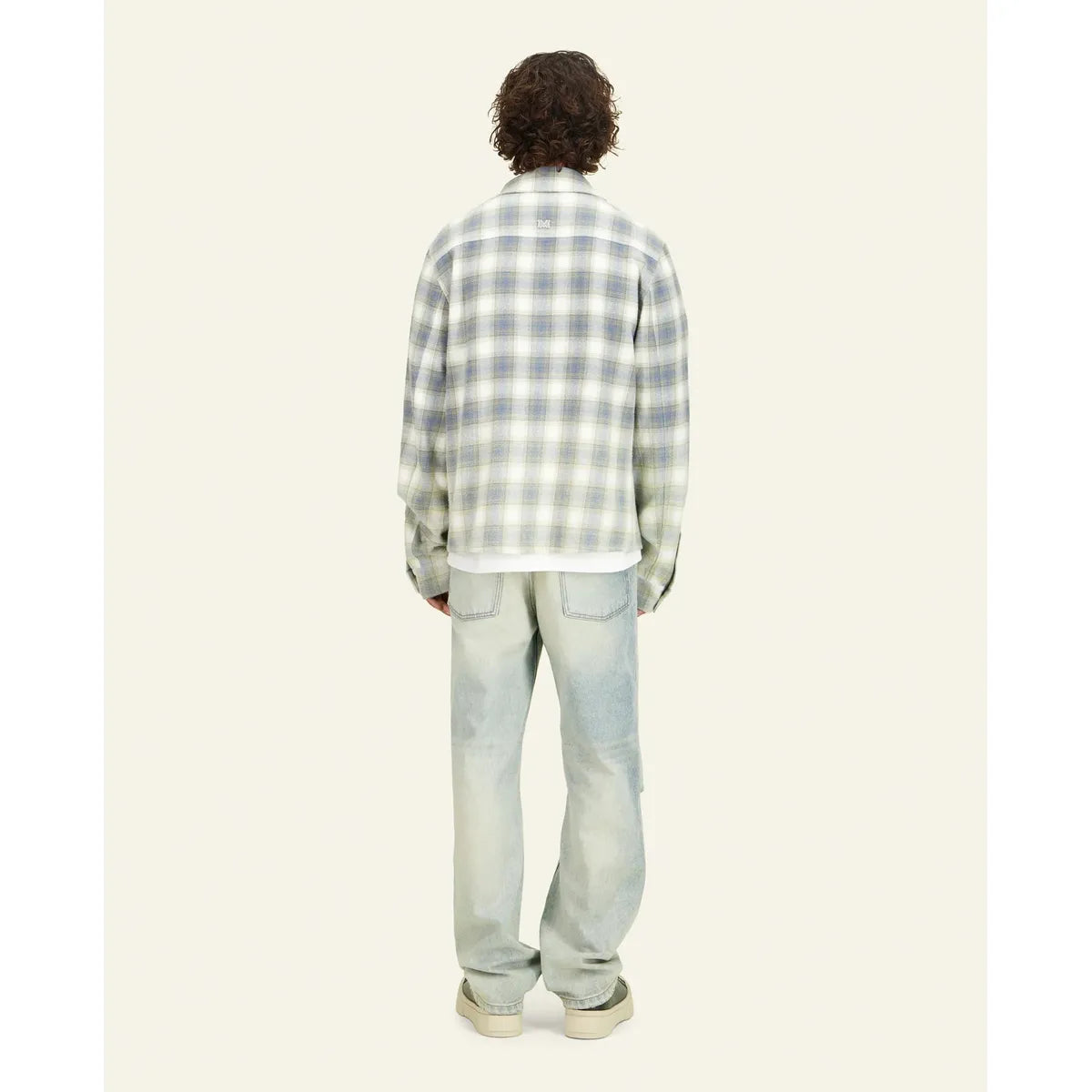 Mouty West Blue Checked Shirt