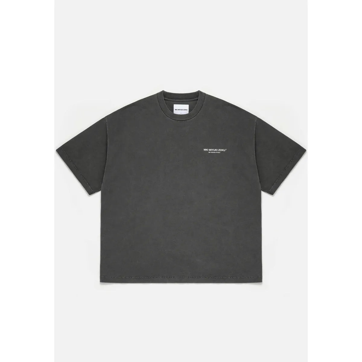 MKI DESIGN STUDIO PIGMENT BLACK T-SHIRT