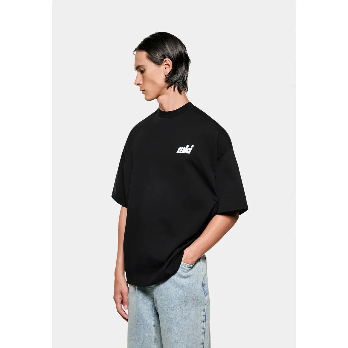 MKI STAMP BLACK T-SHIRT