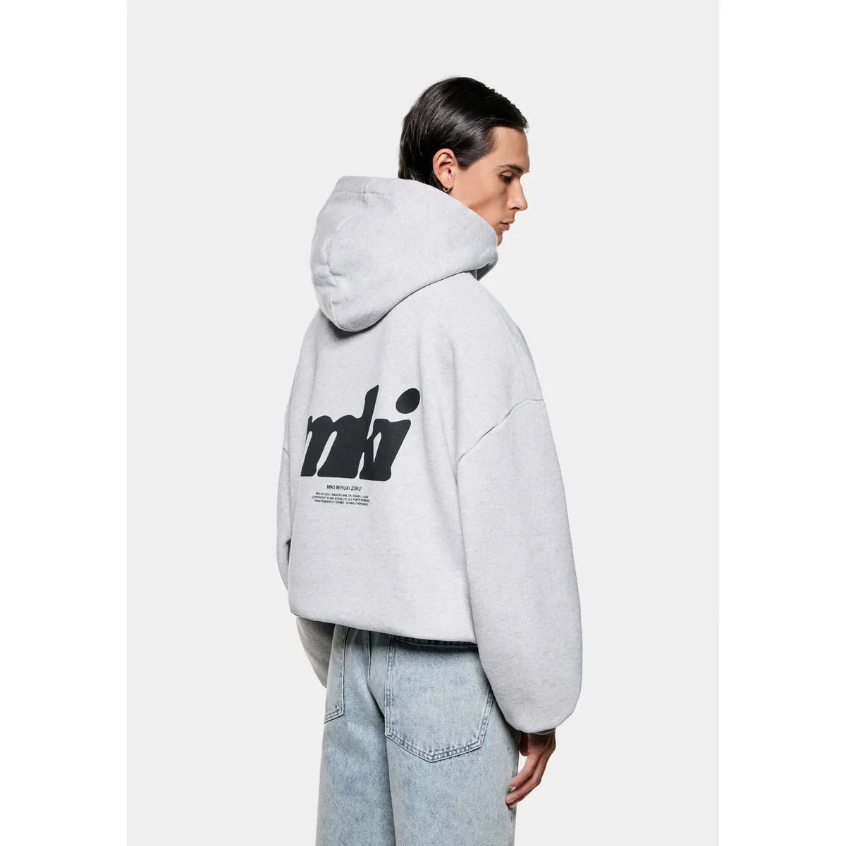 MKI STAMP GREY HOODY